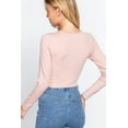 thumbnail image 6 of Long Slv Round Neck Viscose Sweater, 6 of 6