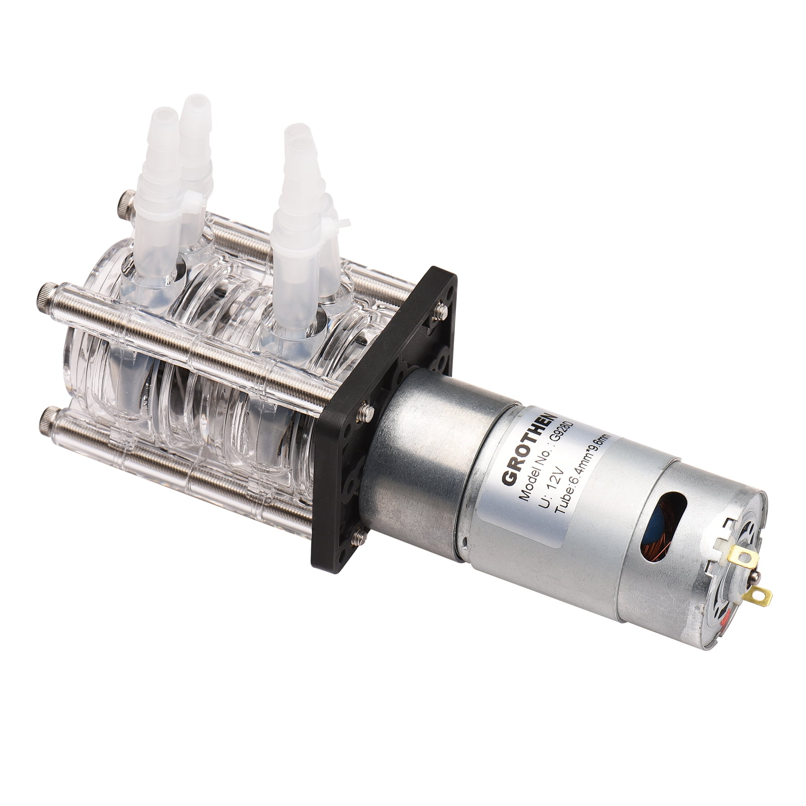 GROTHEN Dosing Pump Dual Head Peristaltic Pump Liquid Pump Large Rate