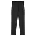 thumbnail image 3 of Jowowha Kids Girls Yoga Dance Pants Training Leggings Compression Slim Fit Sweatpants with Pockets Black 140, 3 of 5