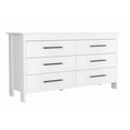 thumbnail image 4 of CoSoTower 6-Drawer Rectangle Dresser White, 4 of 8
