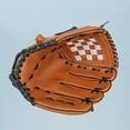 thumbnail image 2 of 1PC 11.5 Inch Thicken Infield Pitcher Baseball Gloves Softball Gloves Infielder's Glove for Children Man Women Adolescents Sports (Yellow, Random Stitching Color), 2 of 6