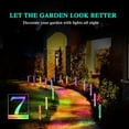 thumbnail image 6 of EpicGadget Acrylic Bubble Solar Light, Acrylic Bubble Tube Color Changing Outdoor Solar Garden Decorative Lights for Walkway Pathway Backyard Decoration Parties (2 Pieces) (Small - 0.5" Diameter), 6 of 7