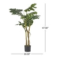 thumbnail image 4 of 120CM ARTIFICIAL MONSTERA TREE, 4 of 5