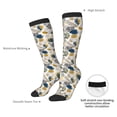 thumbnail image 6 of Haiem Hawaiian Style Socks, Funny Novelty Crazy Design Cotton Socks Sports Socks Knee High Socks For Men, Women,1Pairs - Gift For Working Friends, 6 of 8