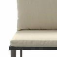thumbnail image 5 of vidaXL 7 Piece Garden Lounge Set with Cushions Grey Poly Rattan, 5 of 5