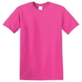 thumbnail image 6 of Gildan Short Sleeve T-Shirt for Men - 3XL Size | 100 Heavy Cotton Crew Neck Tee, Heliconia, 5.3 oz, 6 of 6