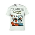 thumbnail image 5 of Cuphead T-Shirts for Men Women, Anime Short Shirts, Unisex Short Sleeve Tops, Crew Neck Tee Shirts, S-4XL, 5 of 8