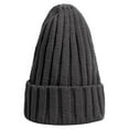 thumbnail image 3 of Kelon Unisex Winter Knit Hat, Soft Warm Cuffed Beanie Cap, Stylish Stocking Headwear, Cozy Cold Weather Accessories, Ideal for Ski, Outdoor Sports and Daily Casual Wear, One Size Bomber Hats, 3 of 3