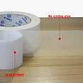 thumbnail image 2 of Cinta adhesiva para alfombras KAIWO, resistente, doble cara, 10 cm x 27 m, color blanco, 2 of 7