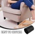 thumbnail image 4 of 4 patas de plástico para muebles, redondas y cónicas, color negro, ideales para mesas, sofás, cómodas, armarios, sillas, camas y mesas de centro., 4 of 8