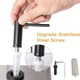 thumbnail image 4 of Advancent Dispensador de jabón líquido conveniente para fregadero de cocina Dispensadores de jabón con acabado elegante Accesorios de baño plata, 4 of 6