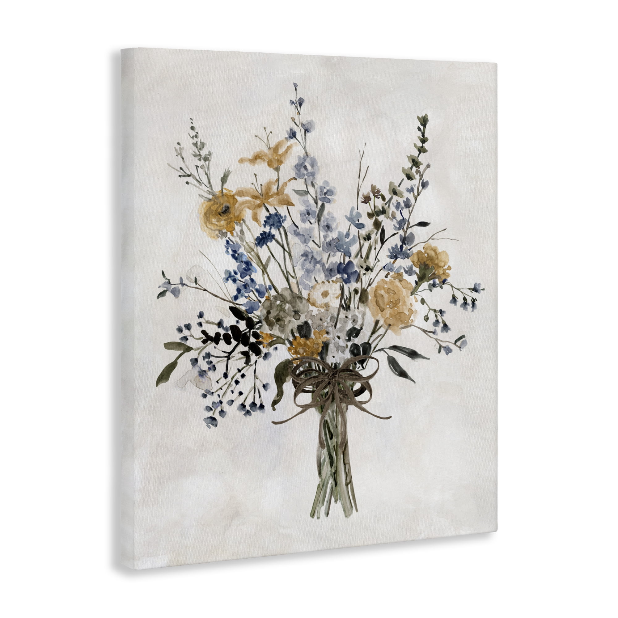 Stupell Industries Delicate Botanicals Bushel Canvas Wall Art, design by Carol Robinson