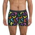 thumbnail image 2 of Bingfone Colorful Lizards Men's Underwear - Casual Stretch Boxer Briefs-Medium, 2 of 7