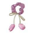 thumbnail image 2 of Diadema y coleteros de tulipanes, estilo coreano, accesorios frescos y dulces para niñas, diadema de tela., 2 of 6