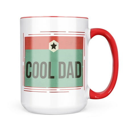 

Neonblond Cool Dad Father s Day Retro Star Mug gift for Coffee Tea lovers