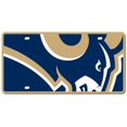thumbnail image 1 of St. Louis Rams License Plate - Acrylic Mega Style, 1 of 1