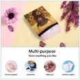 thumbnail image 5 of SEANATIVE Highland Cow Sunflower Sanitary Napkin Storage Bag for Women Feminine Care Period Bags for Teen Girls Small Cosmetic Travel Bag Pouch Coin Purse with Zipper, 5 of 7