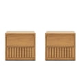 thumbnail image 1 of Set de 2 Buros Katir Natural - Kessa Muebles, 1 of 5