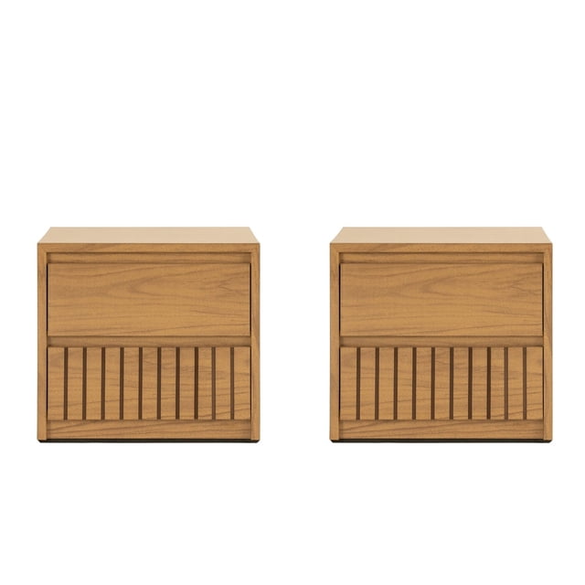 Set de 2 Buros Katir Natural - Kessa Muebles
