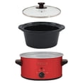 thumbnail image 4 of NESCO 1.5-Qt. 120-Watt Metallic Slow Cooker (Red), 4 of 8