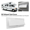 thumbnail image 3 of RV Range Hood Vent Cover, Easy Install RV Exhaust Vent Cover White Wear Proof  for Trailer, 3 of 7