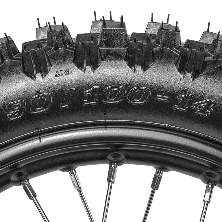 14 Rear 90/100-14 Tire Inner Tube for Dirt Bike 125cc Taotao 14 Rear 90/100-14 Tire Inner Tube for Dirt Bike 125cc Taotao