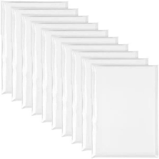 Berklia Bloc de notes autocollantes transparentes - Notes autocollantes  translucides 10 paquets de 500 feuilles, autocollant étanche 