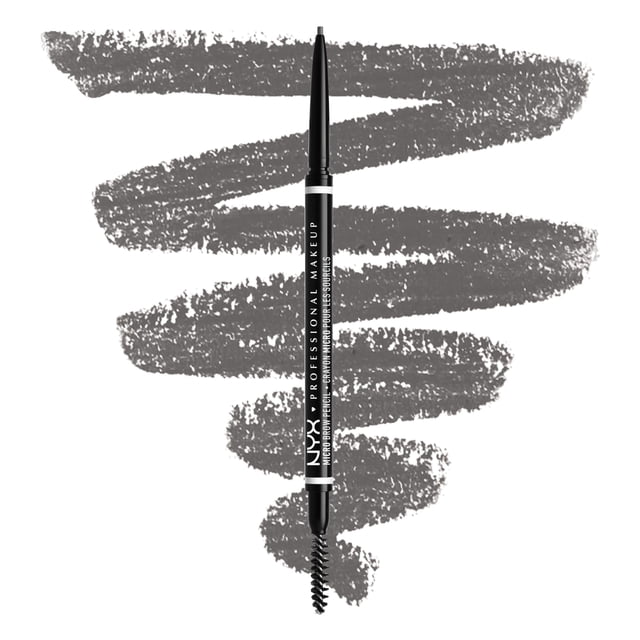 Lápiz de cejas NYX PROFESSIONAL MAKEUP Micro Brow - Gris