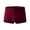 Wine Red, variant on rygai Men Boxers U Convex Breathable Elastic Thin Loose Keep Warm Slimming Non-slip Winter Underpants for Daily Wear,Black 3XL