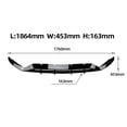 thumbnail image 5 of Para Mercedes Benz GLC Class X253 GLC200 GLC260 GLC300 2020 2021 2022 AMG Kit de alerón de parachoques delantero para automóvil, 5 of 5