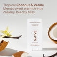 thumbnail image 4 of Native Deodorant for Women and Men, Aluminum Free, Coconut & Vanilla, 2.65 oz, 4 of 11
