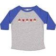 thumbnail image 3 of Inktastic Sock Monkey Heart Border Boys or Girls Toddler T-Shirt, 3 of 5