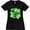 AB-Black, variant on Inktastic Painted Clover Patch Shamrocks for St. Patricks Day Women's Plus Size V-Neck T-Shirt