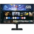thumbnail image 4 of Samsung 27-Inch M5 (M50F) FHD Smart Monitor with Streaming TV, Speakers, Black, LS27FM502ENXZA, 4 of 11