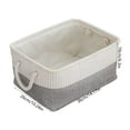 thumbnail image 3 of Storage Basket Fabric Foldable Large under $5! Kadlawus Foldable Storage Baskets, Fabric Collapsible Organizer Bins for Home, Multipurpose Storage for Toys and Clothing, 3 of 6