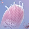 thumbnail image 4 of Mesh Sneakers for Girls Comfy Lightweight Orthopedic Shoes Thick Soft Sole Cushioning Walking Running Shoes Hook and Loop Breathable Athletic Shoes Pink 11.5 Little Kid, 4 of 9