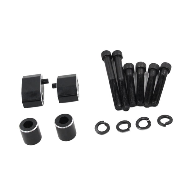 Kit de Extensión Del Espacio para Los Pies Del Conductor de Aleación de Aluminio, Kit de Extensión de Espaciadores de Repuesto para El Espacio para Lo