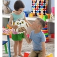 thumbnail image 6 of DolliBu Brown Owl Plush Toy - Super Soft Stuffed Animal Owlet Toy, Adorable Bird Plush Animal Toys for Kids and Adults, Cute Owl Gift for Boys and Girls - 8 Inch, 6 of 8