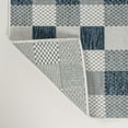 thumbnail image 6 of JONATHAN Y TUSCAN SUN 5 x 8 Area Rug, Darcy Traditional Geometric Bold Gingham - Navy/Cream, TSN201C-5, 6 of 7