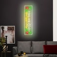 thumbnail image 2 of Craftnamesign Have A Holly Jolly Christmas Neon Sign, Holly Jolly Christmas Led Light Wall Decor, 2 of 5