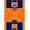 Orange Navy White, Pattern 1, variant on ODIKA 2'x3' Washable Accent Rug Pet Friendly, Bedside Mat Round Basketball Interlocking Lines Bold Hoop Blanket Football for Bedroom, Nursery, RV