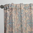 thumbnail image 3 of Designart 'Indian Floral Retro Batik II' Mid-Century Modern Curtain Panel, 3 of 5