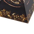 thumbnail image 3 of Yajisi Orgonite Pyramid Positive Energy Generator 2 inches / 5 cm Healing Crystal Chakra Meditation Zodiac Decor Figurine Knick-Knacks - Cancer, 3 of 4