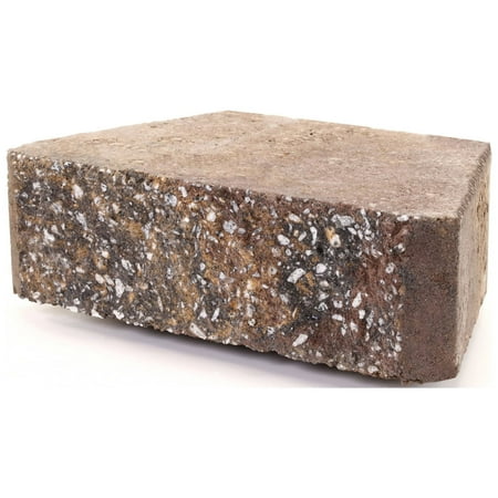 Pavestone 10" Sierra Blend (Red/Brown) Concrete Retaining Wall