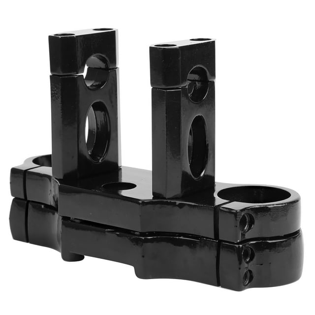 Tree Clamps Assembly, Aluminium Alloy Durable Handle Bar Casting, Triple Tree Clamp, Home Man for Dirt Bike Car