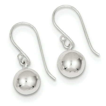 Silver Ball Drop - ICE CARATS 925 Sterling Silver Drop Dangle Chandelier Ball Shephard Hook Earrings Fine Jewelry Ideal Gifts For Women Gift Set From Heart