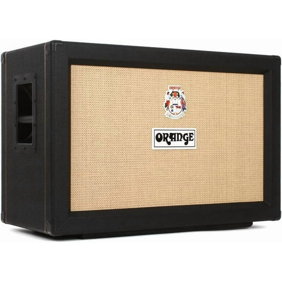 Orange PPC212-OB 2x12" 120W Open Back Speaker Cabinet 16-ohm Black