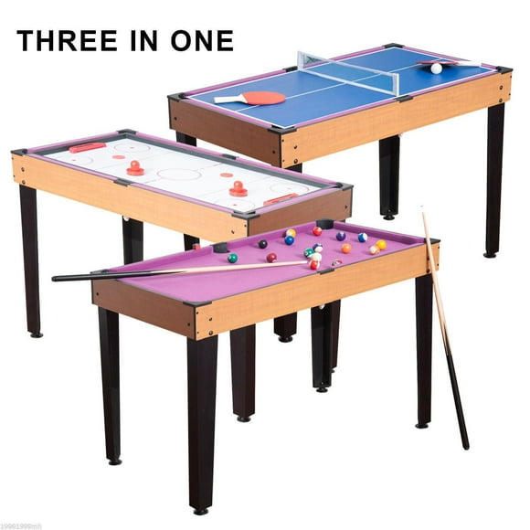 HomCom 3 in 1 Multi-use Mini Games Table