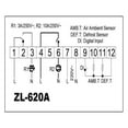 thumbnail image 4 of ZL-620A, Thermostat Temperature Controller, 10A, Digital Cold Storage Temperature Controller ,Install Easy, 4 of 5