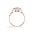 thumbnail image 3 of 1/2 Carat T.W. Diamond Triple Halo 10kt Rose Gold Engagement Ring, 3 of 4
